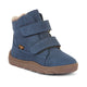 Froddo Stivali invernali barefoot per bambini Zeru Tex Furry Blue