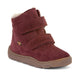 Froddo Stivali invernali barefoot per bambini Zeru Tex Furry Red