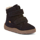 Froddo Stivali invernali barefoot per bambini Zeru Tex Furry blu scuro