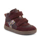 Froddo scarpe barefoot per bambini, alte, Loop Red
