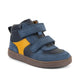 Froddo scarpe barefoot per bambini, high-top Loop, blu scuro