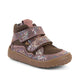Froddo scarpe barefoot per bambini, alte alla caviglia, Tex Autumn Glitter Pink