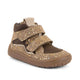 Froddo Scarpe barefoot per bambini, alte alla caviglia, Tex Autumn Glitter Brown