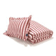 La Millou Set di biancheria da letto in cotone XL a righe rosa