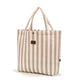 La Millou Borsa Mummy Shopper Ortalion Stripes Beige