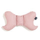 La Millou Cuscino per carrozzina Ali d'angelo in velluto STRIPES ROSA