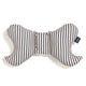 La Millou Cuscino per carrozzina Ali d'angelo in velluto di cotone STRIPES NAVY