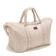 La Millou Borsa weekend per mamme in poliestere, BEIGE VICHY