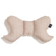 La Millou Cuscino per carrozzina Ali d'angelo in velluto STRIPES BEIGE