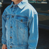 Konges Slojd Giacca di jeans per bambini Magot Denim Blu