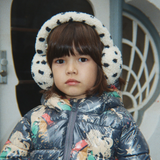 Konges Slojd Paraorecchie per bambini Jody teddy GRS Dot lumiere