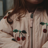 Konges Slojd bomber termico Juno paillettes Cameo rosa