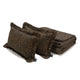La Millou Set di biancheria da letto in cotone XXL Leopard Choco