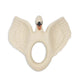 Konges slojd Baby teether Swan bianco sporco