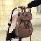 La Millou Zaino per mamma Puffer MARRONE