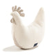 La Millou Cuscino da allattamento Grandma Dana's Hen in velluto di cotone STRIPES BEIGE