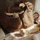 Konges slojd Borsa per mamma Walnut