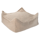 Wigiwama Pouf quadrato Ottoman Biscotto