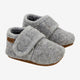 En Fant Pantofole in lana Baby Grey Melange