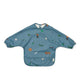 Liewood Bavaglino con volant e maniche Merle Fun / Blu spiaggia