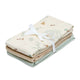 Cam Cam Copenhagen Musoline neonato set da 3 Mix Woodland 70x70 cm