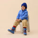 Affenzahn Scarpe barefoot invernali per bambini Snowy Whale Blu