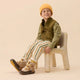 Affenzahn Scarpe invernali barefoot per bambini in pelle Winty Tiger