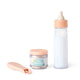 Tiny Harlow Set per l'alimentazione delle bambole  Tiny Tummies: ciotola, cucchiaio e biberon