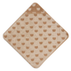 Jollein Mantellina da bagno Jacquard Biscotto