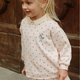 Konges Slojd Camicetta per bambine con colletto a pois acqua di rose