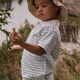 Lil' Atelier Polo bambino Loose Coconut Milk Dusty Blue NMMHALDUR