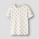 Lil' Atelier T-shirt da bambino a maniche corte Sor Slim Top Coconut Milk Boat NMMGAYO