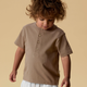 Lil' Atelier - Maglietta a maniche corte Len Loose Top Coca Mocha NMMDOLAN