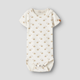 Lil' Atelier Corpo a maniche corte Duna Slim Coconut Milk Strawberry NBFRACHELLO