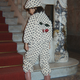 Konges Slojd pantaloni in pile per bambini Jody GRS Dot lumiere