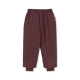 Konges Slojd Pantaloni termici per bambini Juno Decadent Chocolate