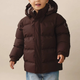 En Fant Giacca trapuntata bambino Quilt Solid Coffee Bean