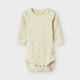 Lil' Atelier corpo bambina sottile Tortora Fiore NBFGAGO