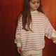Konges Sløjd Felpa per bambini Spotty Sweat Shirt GOTS Lolly Stripe