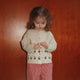 Konges Sløjd Cardigan per bambini Belou Knit Cardigan Cream and Tulips